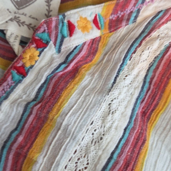 Z & L Made with Love Embroidered Maxi Dress Size S - Picture 15 of 16